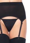 Thigh Hi - Leg Avenue - Zara Garter Belt And Stockings