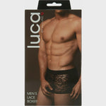 Lingerie - Luca - Men's Lace Boxer L/XL