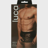 Lingerie - Luca - Men's Lace Boxer L/XL