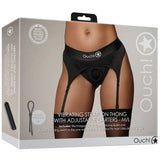 Strap On - Ouch! - Vibrating Strap On Thong W Garter M/L