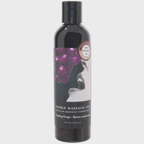 Massage Oil - Earthly Body - Edible Gushing Grape