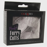 Hand Cuffs - Calexotics - Furry Cuffs - White