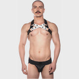 Lingerie - Prowler - Black Leather Pouch Jock L