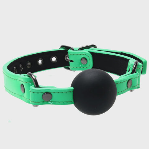 Gag - NsNovelties - Electra Blindfold Green