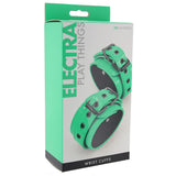 Restraints - NsNovelties - Electra Wrist Cuffs Green