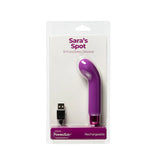 Vibrator - PowerBullet - Sara's Spot Purple