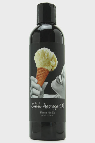 Massage Oil - Earthy Body - Edible French Vanilla