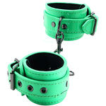 Restraints - NsNovelties - Electra Ankle Cuffs Green