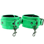 Restraints - NsNovelties - Electra Ankle Cuffs Green