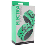 Restraints - NsNovelties - Electra Ankle Cuffs Green