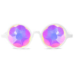 Glasses - GloFX - White Frame Kal with Sacred Lenses