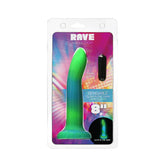 Dildo - Addiction - Rave Blue & Green 8"