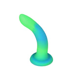 Dildo - Addiction - Rave Blue & Green 8"