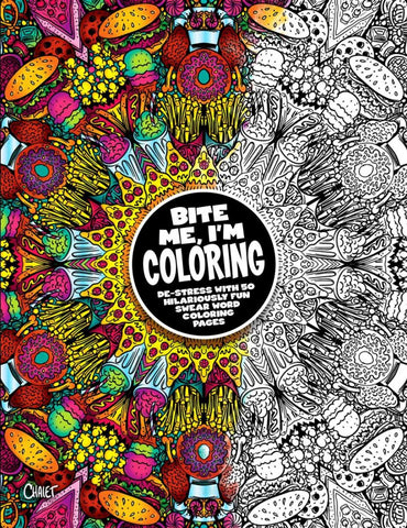 Books - Colouring - Bite Me, Im Coloring