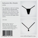 Lingerie - Allure - Between The Cheats Panty Velvet