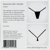 Lingerie - Allure - Between The Cheats Panty Velvet