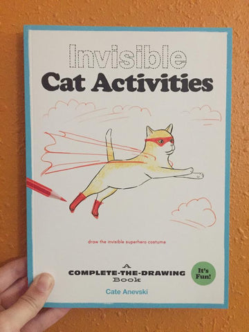 Books - Colouring - Invisible Cat Activities
