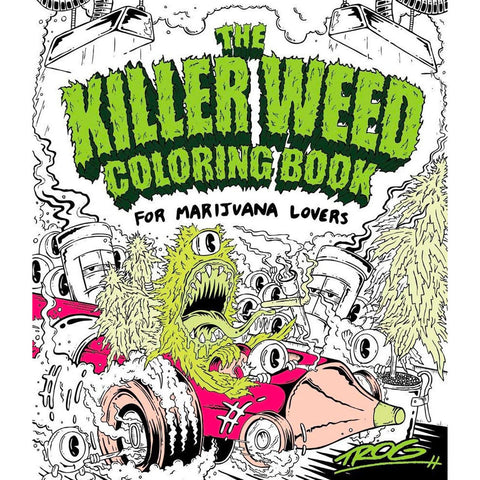 Books - Colouring - Killer Weed Coloring Book