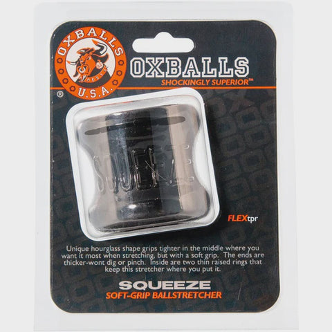 Cock Ring - Oxballs - Squeeze Soft Grip Ball Stretcher