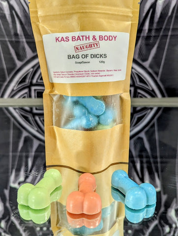 Soap - Kas Bath & Body - Bag of Dicks Naughty Line