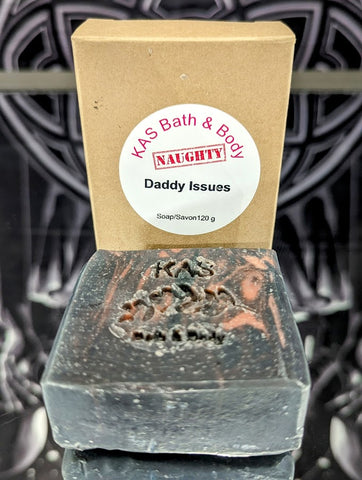 Soap - Kas Bath & Body - Daddy Issues Naughty Line - Bourbon and Tabacco