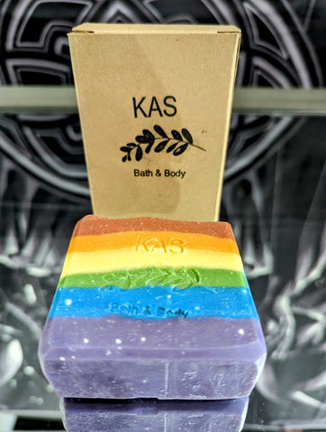 Soap - Kas Bath & Body - Pride Flag Unscented