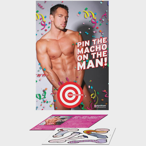 Game - Pipedream - Pin The Macho On The Man!