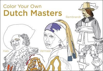 Books - Colouring - Color Your Own Dutch Masters
