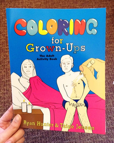 Books - Colouring - Coloring For Grown Ups