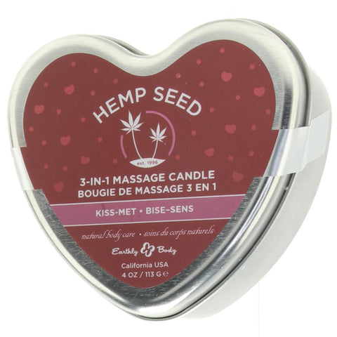 Massage Candle - Hemp Seed - 3-in-1