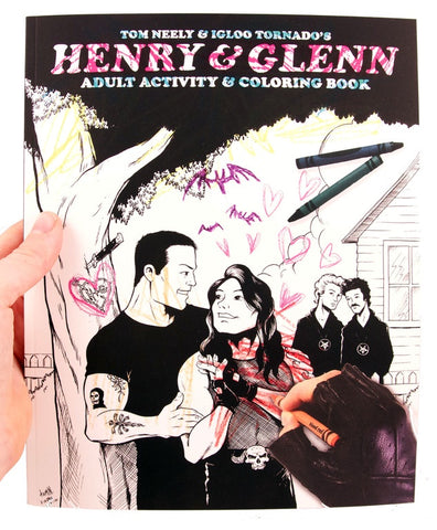 Books - Colouring - Henry & Glenn Adult Activity & Coloring Book