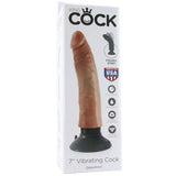 Dildo - King Cock - Vibrating Cock 7"