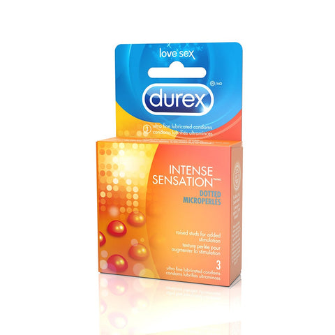 Condoms - Durex - Intense Sensation 3 pk