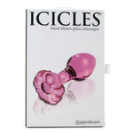 Anal Plug - Icicles - Glass Plug No. 48