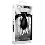 Restraint - Black & White - Satin Bondage Tie