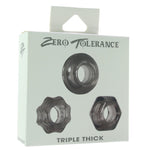 Cock Ring - Zero Tolerance - Triple Thick 3 PCS Set