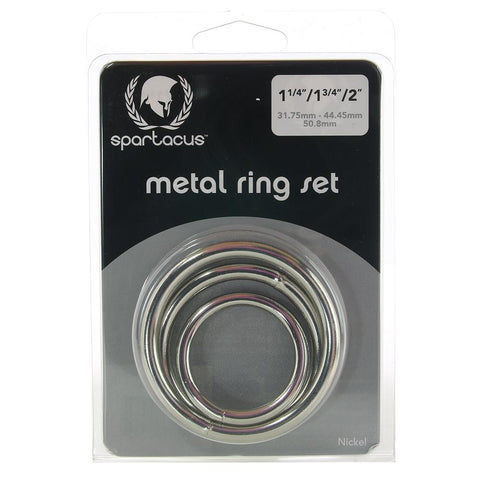 Cock Ring - Spartacus - Metal Ring Set