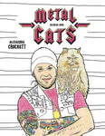 Books - Colouring - Metal Cats Coloring Book