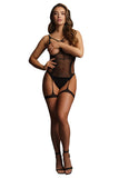 Lingerie - Le Desir - Open Cup Strappy Teddy
